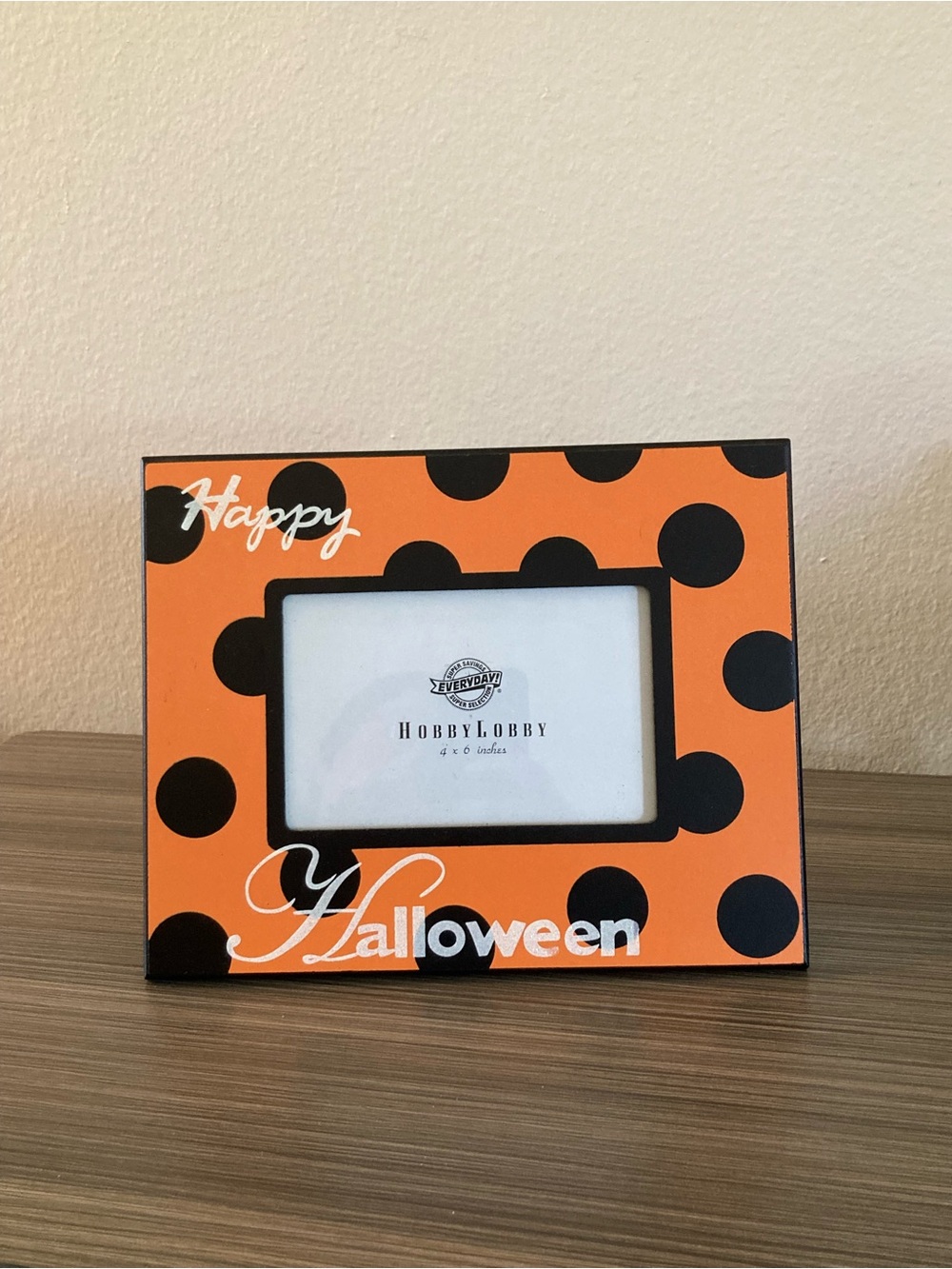 Happy Halloween Picture Frame